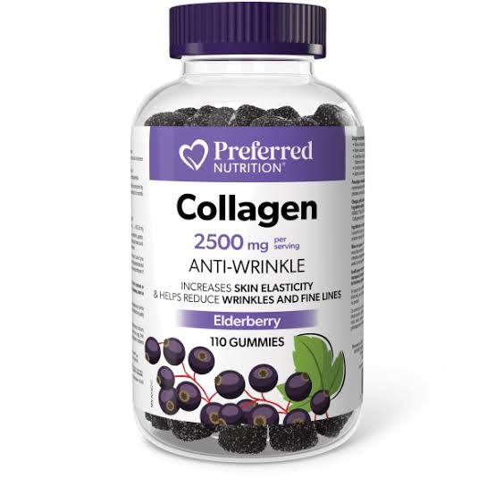 Preferred Nutrition Collagen 2500mg 110 Gummies