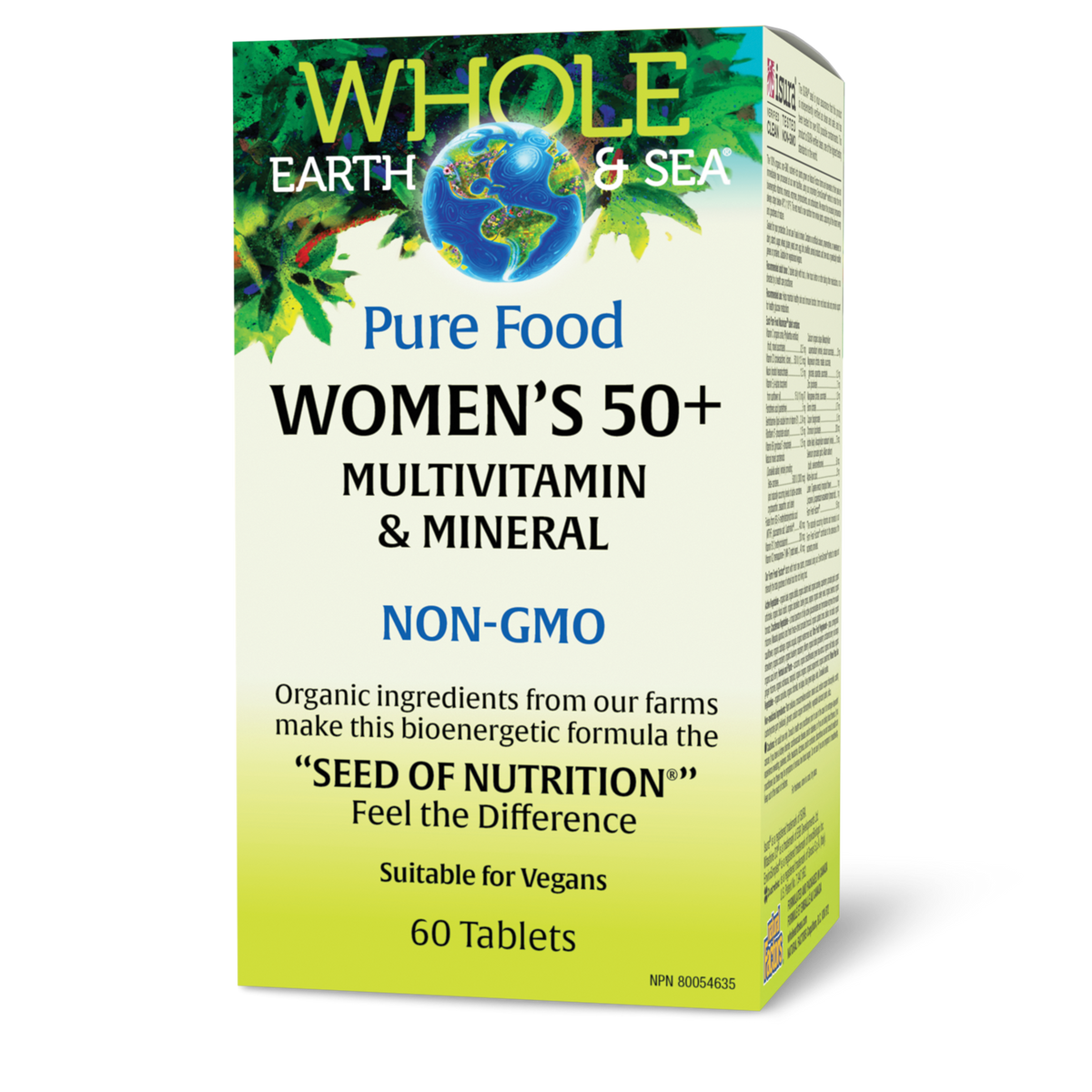 Whole Earth & Sea® Women's 50+ Multivitamin & Mineral 60 Tablets