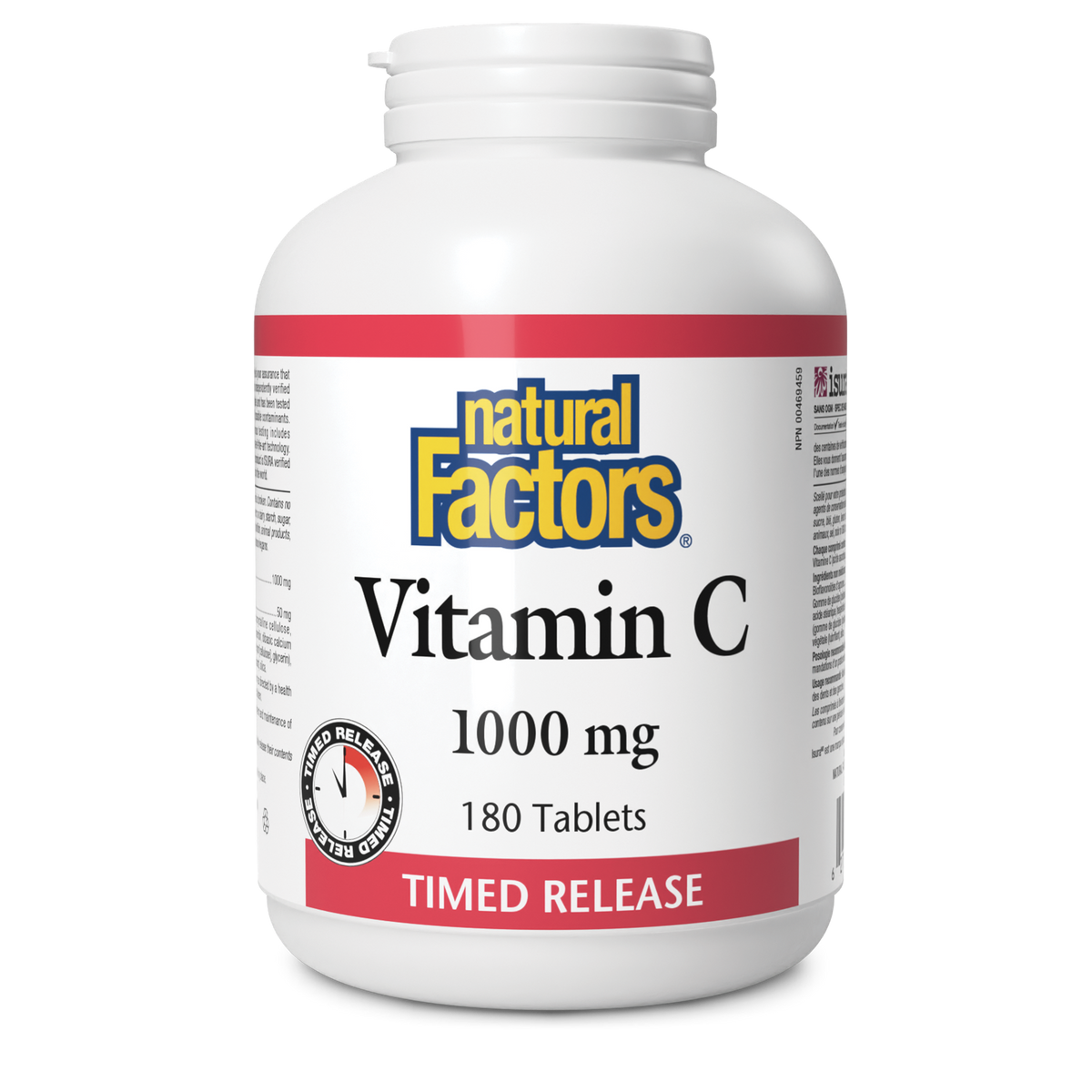 Natural Factors Vitamin C Time Release 1000 mg 180 Tablets