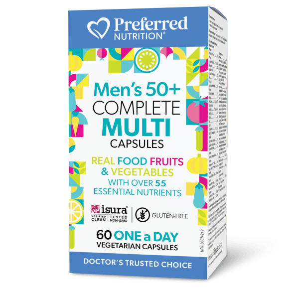 Preferred Nutrition® Men’s 50+ Complete Multi Capsules