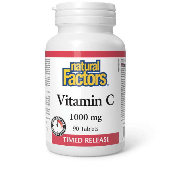 Natural Factors Vitamin C Time Release 1000 mg 90 Tablets