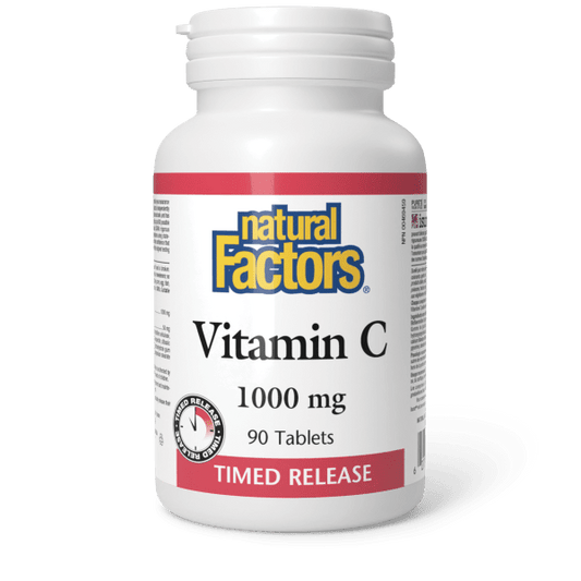 Natural Factors Vitamin C Time Release 1000 mg 90 Tablets