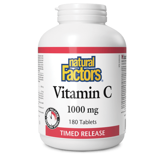 Natural Factors Vitamin C Time Release 1000 mg 180 Tablets