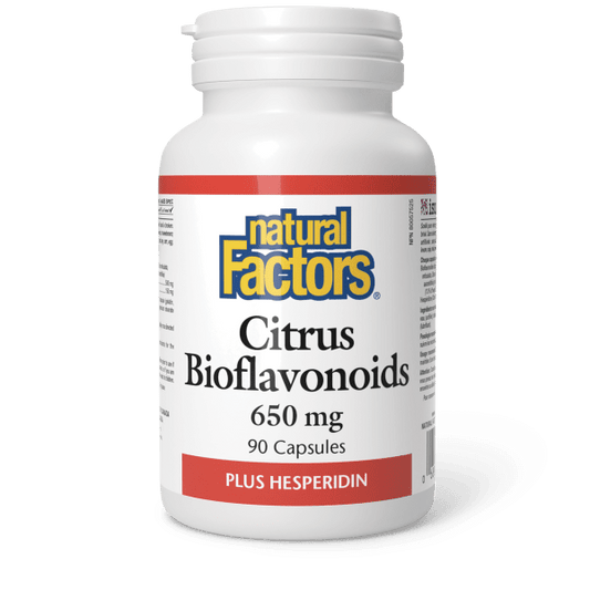Natural Factors Citrus Bioflavonoids Plus Hesperidin 650 mg 90 Capsules