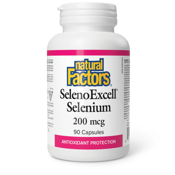 Natural Factors SelenoExcell® Selenium 200 mcg