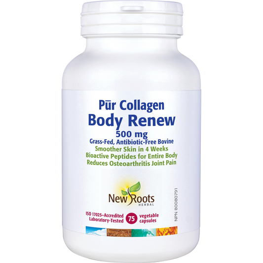 New Roots Pur Collagen Body Renew 75 Veg Caps