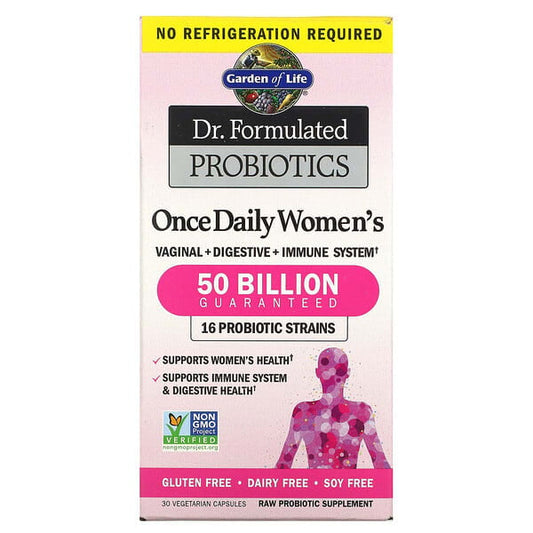 Dr. Formulated Probiotics Once Daily Women's Shelf-Stable 30 Capsules
