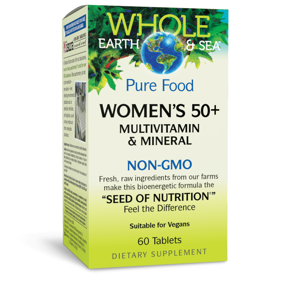 Whole Earth & Sea®  Women's 50+ Multivitamin & Mineral 60 Tablets