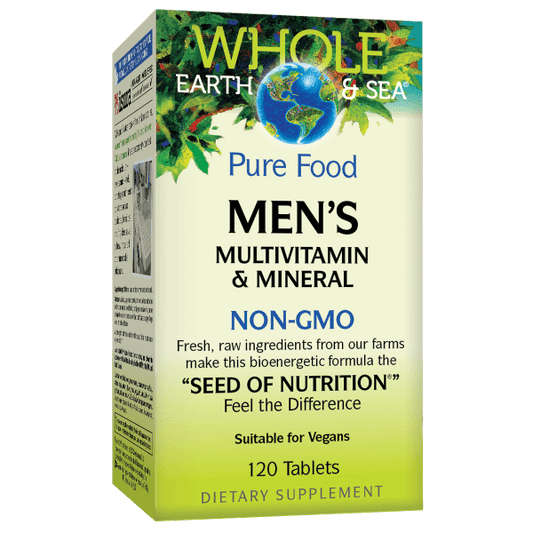 Whole Earth & Sea® Men's Multivitamin & Mineral 120 Tablets