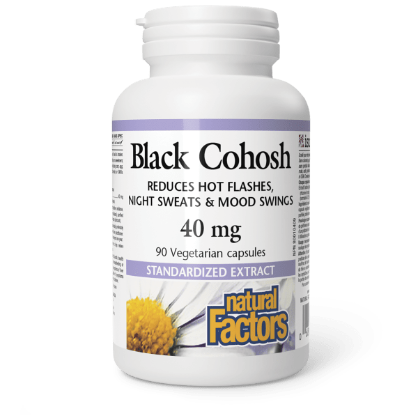 Natural Factors Black Cohosh Standardized Extract 40 mg
