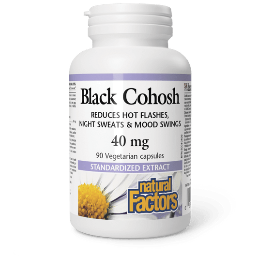 Natural Factors Black Cohosh Standardized Extract 40 mg