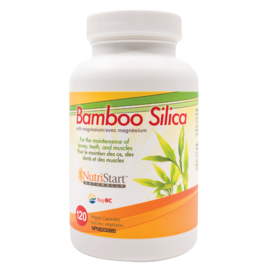 NutriStart Bamboo Silica 120 Veg Caps