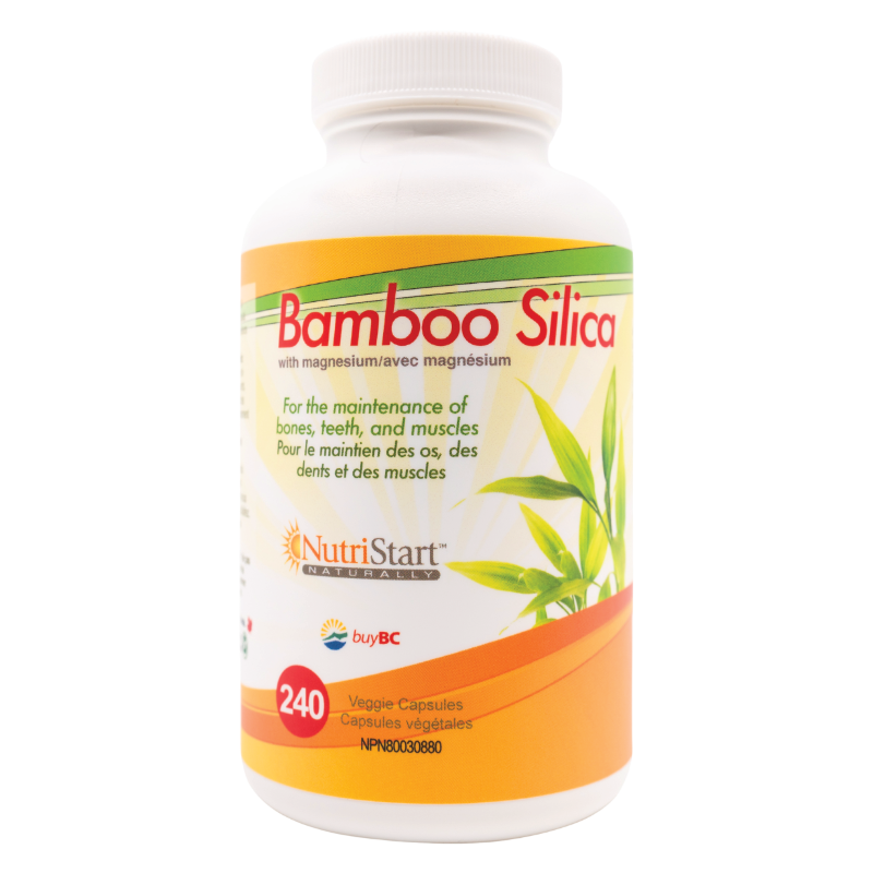 NutriStart Bamboo Silica 240 Veg Caps