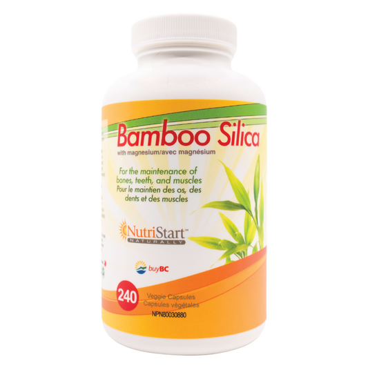 NutriStart Bamboo Silica 240 Veg Caps