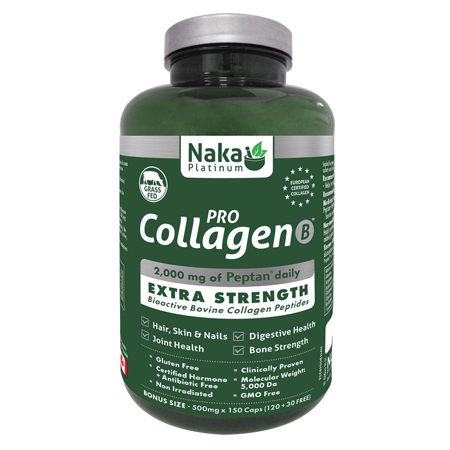Naka (Bonus Size) Platinum Pro Collagen (Bovine Source) - 150 caps