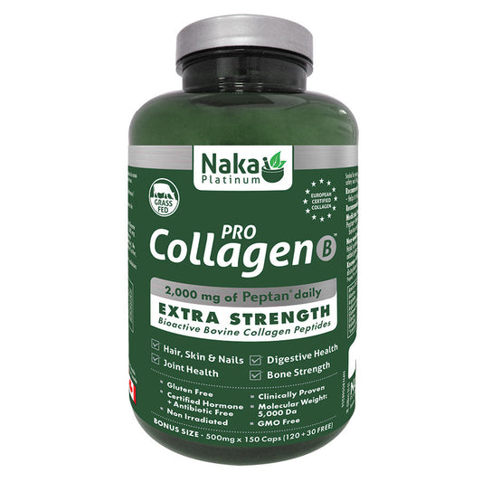Naka (Bonus Size) Platinum Pro Collagen (Bovine Source) - 150 caps