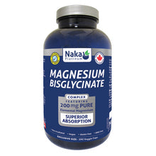 Naka Magnesium Bisglycinate 200 mg - 150 Veggie Caps