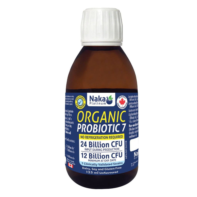 Naka (Bonus Size) Platinum Organic Probiotic - 125ml