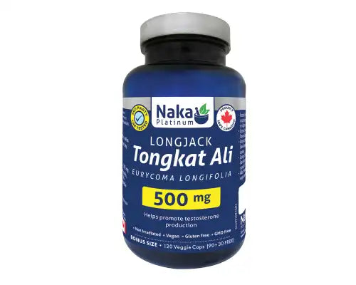 Naka Longjack Tongkat Ali 500mg - 120 V-Caps