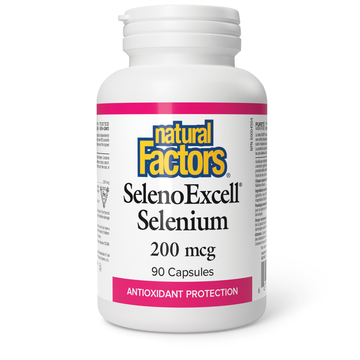 Natural Factors SelenoExcell® Selenium 200 mcg