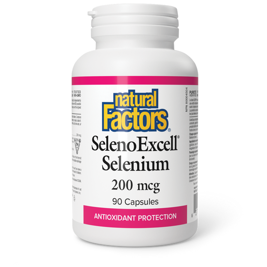 Natural Factors SelenoExcell® Selenium 200 mcg