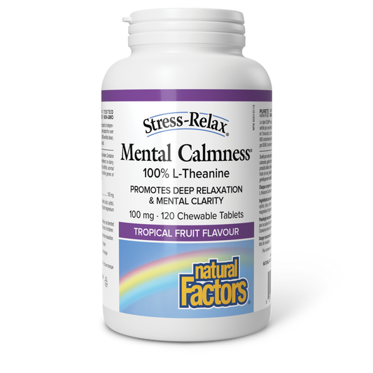 Natural Factors Mental Calmness 120 Chewables