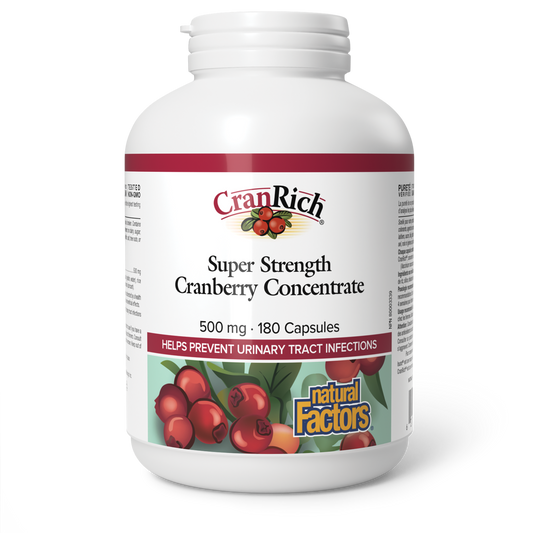 Natural Factors Cranberry Concentrate Super Streng
