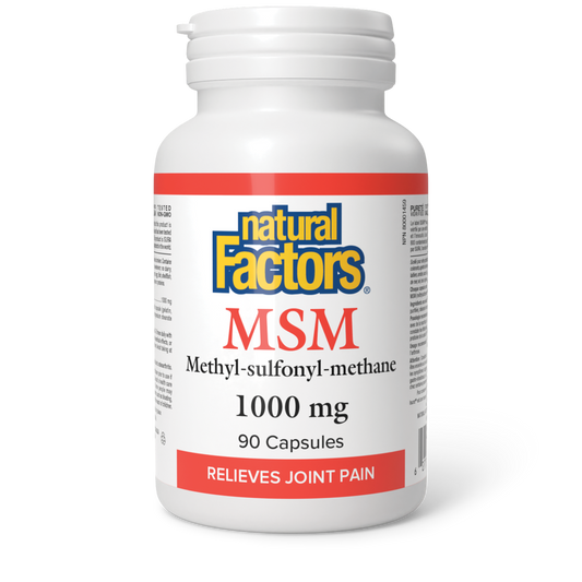 Natural Factors MSM 90 Capsules