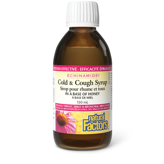 Natural Factors Echinamide Cold & Cough Syrup 150