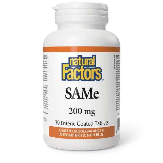 Natural Factors SAMe 30 Tabs