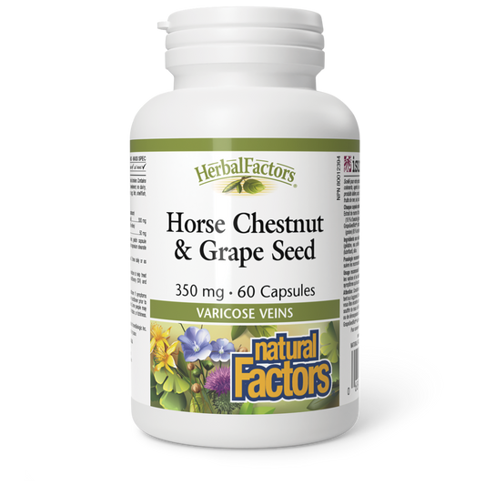 Herbal Factors Horse Chestnut & Grape Seed 60 Caps