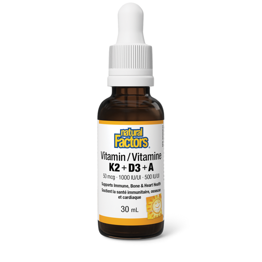 Natural factors K2+D3+A 30 ml