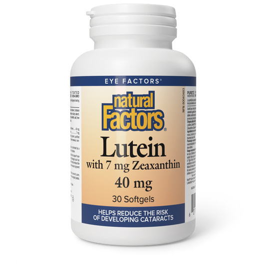 Natural Factors Lutein 30 Softgels