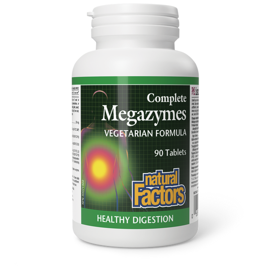 Natural Factors Complete Megazymes Veg Formula 90