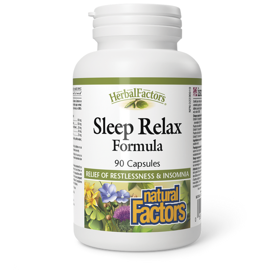 Natural Factors Sleep Relax 90 Capsules