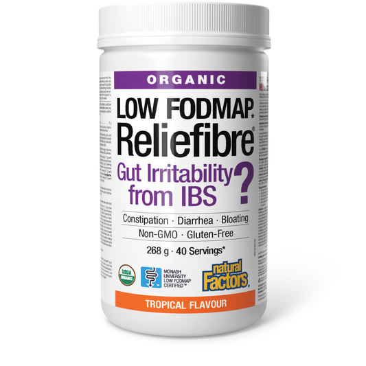 Natural Factors Reliefibre Organic 268 gr
