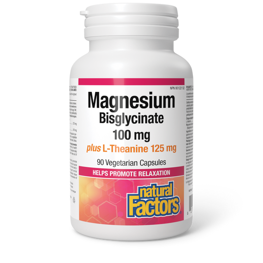 Natural Factors Magnesium Bisglycinate +L-Theanine