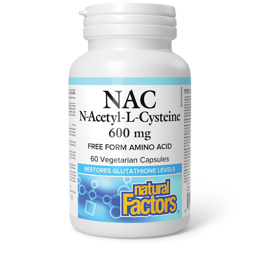 Natural Factors N-Acetyl-L-Cysteine 60 Veg Caps