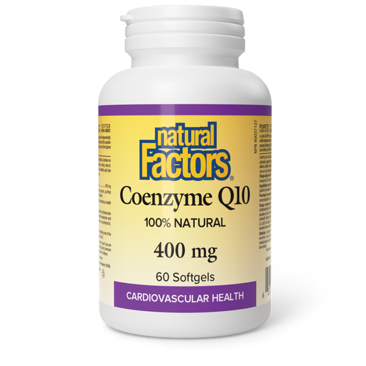 Natural Factors Coenzyme Q10 60 Softgels