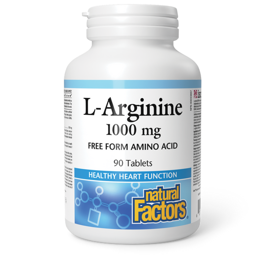 Natural Factors L-Arginine Free Form Amino Acid 90