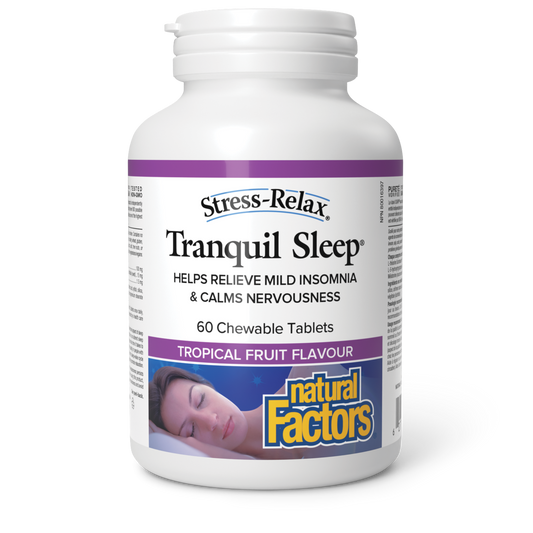 Natural Factors Tranquil Sleep 60 Chewables