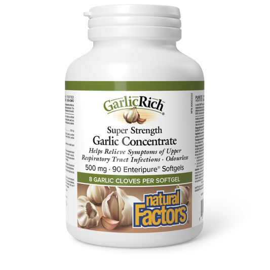 Natural Factors Garlic Concentrate Super Strength