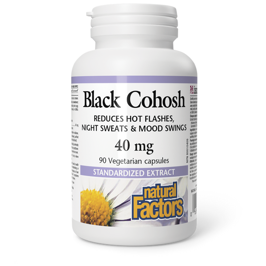 Natural Factors Black Cohosh Standardized Extract 40 mg
