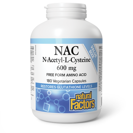 NF N-Acetyl L-Cysteine 180 Veg Caps