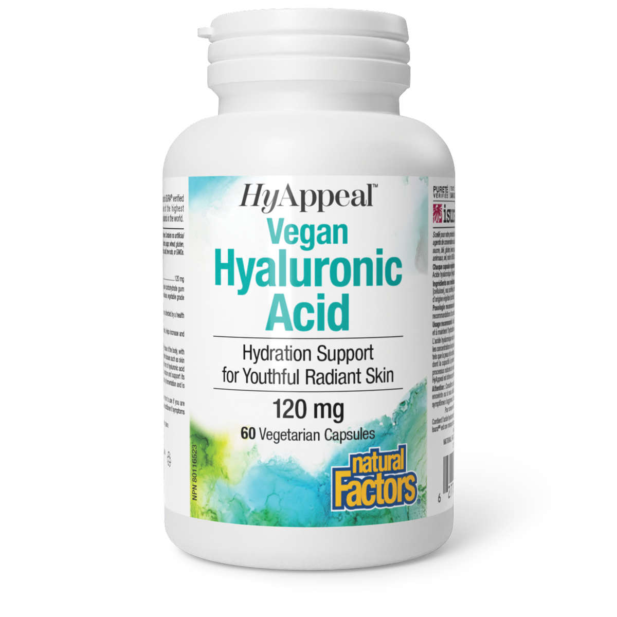 HyAppeal Vegan Hyaluronic Acid 60 Capsules
