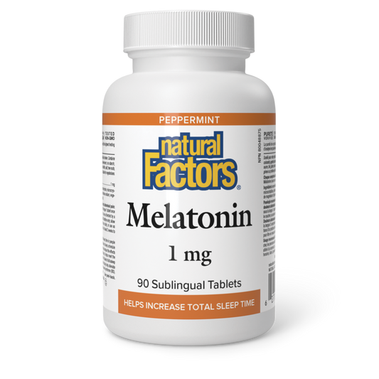 Natural Factors Melatonin 90 Sublingual Tabs