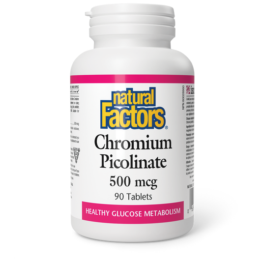 Natural Factors Chromium Picolinate 90 Tablets