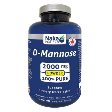Naka (Bonus Size) Platinum D-Mannose - 150g