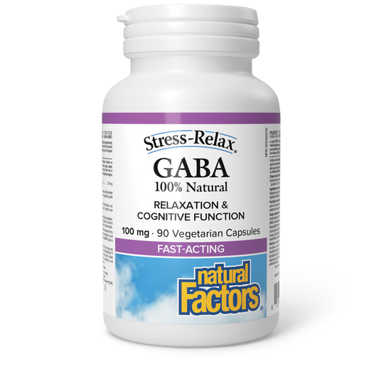 Natural Factors GABA 90 Veg Caps