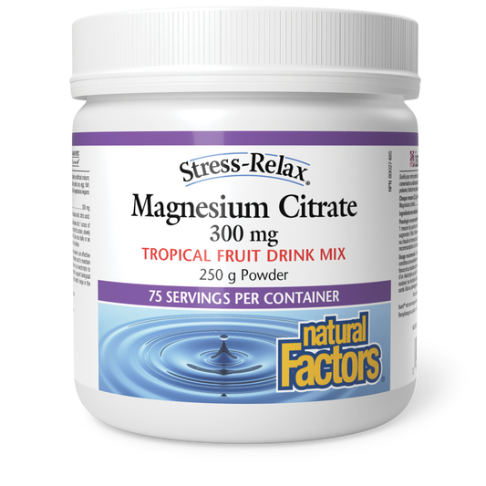 Natural Factors Magnesium Citrate Powder 250 gr